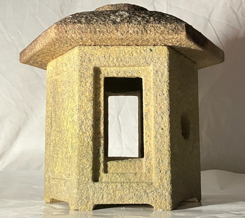Zen brown stone lantern - zen,
