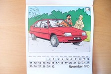 RARE PAGE CALENDRIER
