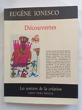 Découvertes d'E. Ionesco. Albert Skira Collection Les Sentiers De La Création