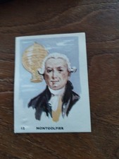 Chromo Image Biscottes PELLETIER / Montgolfier Montgolfière 