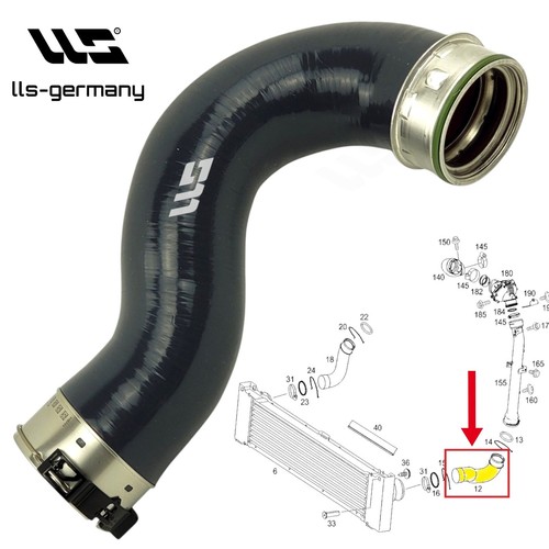 Durite turbo entrée air - durite, d'air