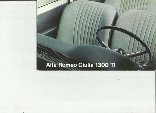 Alfa romeo giulia 1300 - romeo,