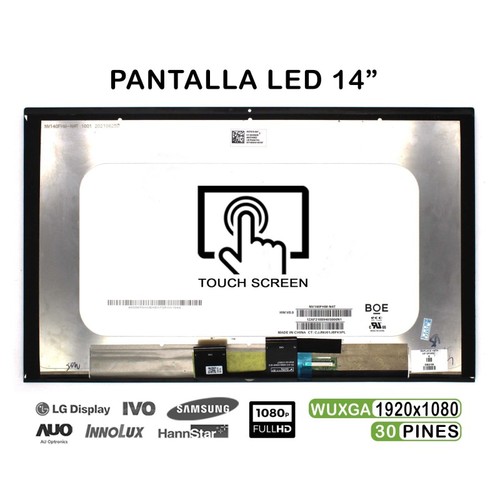 écran led tactile - 14", pour
