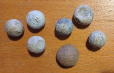 Lot de 7 balles boule de Mousquet - Champ de bataille France - Napoléon - 1#