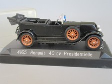 D153 Solido Age D'Or 4165 Renault NM 40cv Présidentielle RF Noir 1:43 Boite