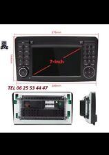 Autoradio GPS WAZE BT Carplay-Android auto Mercedes ML-GL (W164 -X164) + Caméra