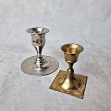 Lot de 2 Petits Bougeoirs