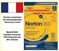 Avec CB NORTON 360 DELUXE ESD 5 Appareils 5APP 1 AN - 50GB CLOUD par email