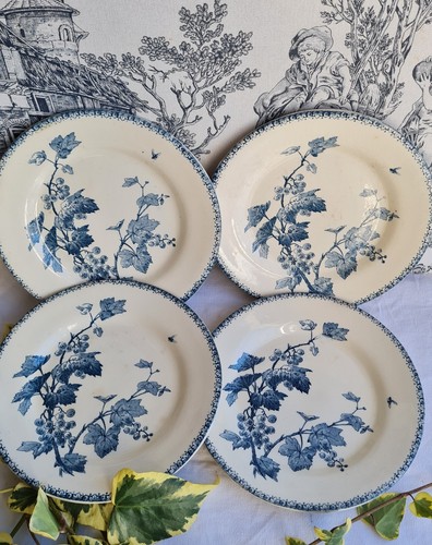 Anciennes assiettes plates - assiettes,