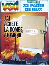 VSD n°411 du 18/07/1985; Freddie Spencer/ Sylvester Stallone/ Concert Bob Geldof