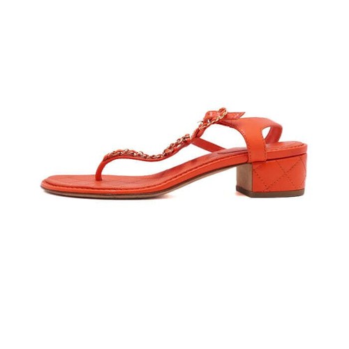 Chanel sandales femme cuir - chanel,