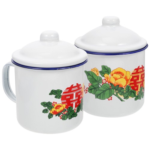 Pcs tasse emaillee vintage - 2,