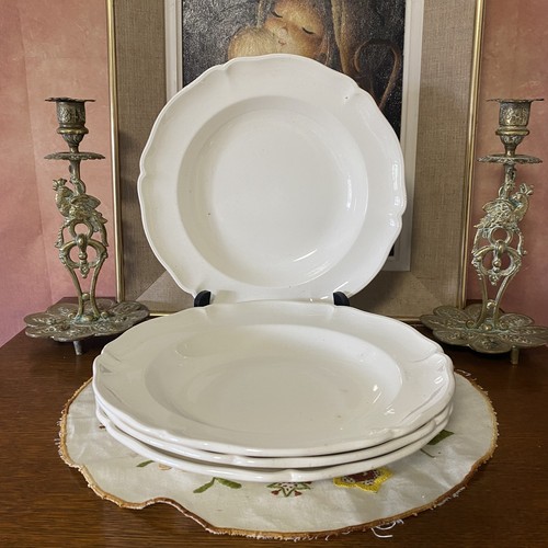 Assiettes creuses faïence - 4,