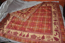 Nappe neuve pour fêtes de fin d'année Noêl en tissu brodé art de la table