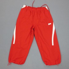 Jogging Parachute Court Vintage 90s Puma Femme L Rouge Logo Brodé Rétro