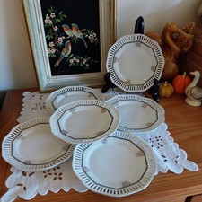 Assiettes Anciennes Porcelaine A Desserts Ajourées