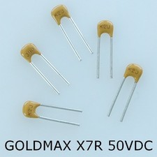 Condensateur 100nf 50v 54mm - 100nf, 2.54mm
