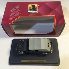 VW-82 KUBEL VOITURE AMBULANCE CADES/GONIO 1/24 METAL EL (M-310)