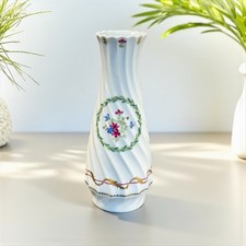Vase Ancien Haviland Limoges – Modèle Vieux Paris – Porcelaine Fine – H 18 cm