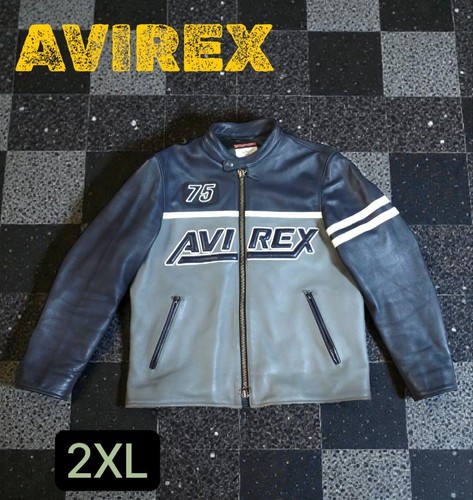 Avirex leather riding racing - avirex,