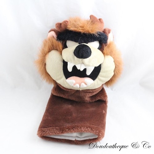 Peluche marionnette taz looney - peluche,