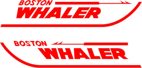 Boston whaler decals - boston,