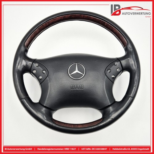 Volant cuir bois - volant,