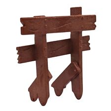 Playmobil clôture marron cassée via train mine chemin de fer Western