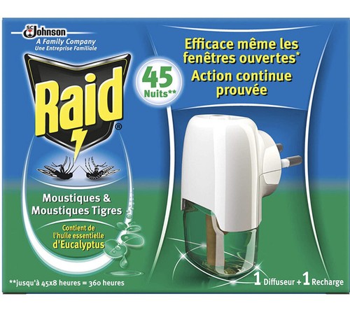 Raid diffuseur 1 recharge - +,