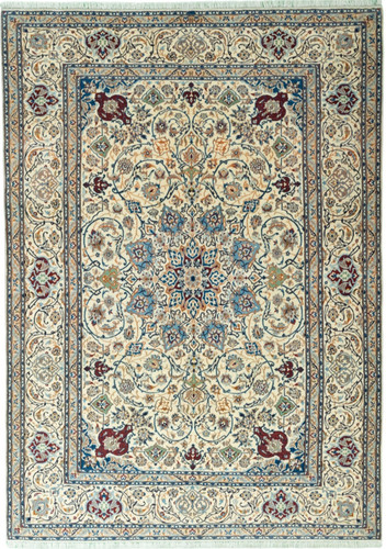 Tapis persan nain avec - 9, la