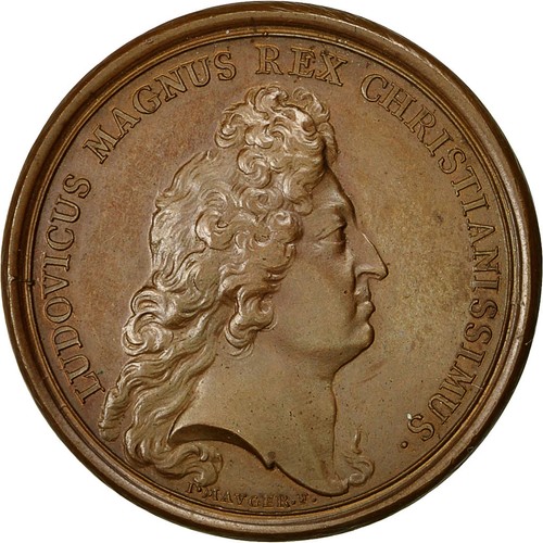France medal louis - medal,, xiv