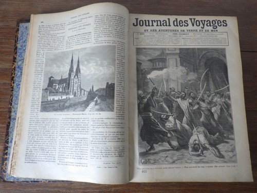Journal des voyages - journal,