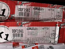 DDF1561 X2 Paire Disques de Frein Ferodo Arrière Citroen C4 Coupe  307 249mm