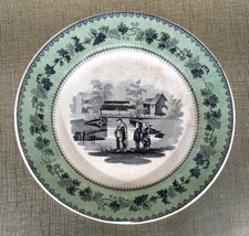 Assiette porcelaine opaque St