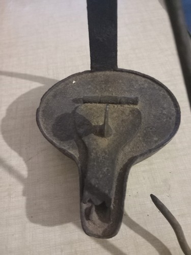 Lampe huile ancienne - a,