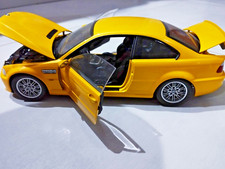 BMW 08503Y M3 E46 Coupe JAUNE Kyosho 1/18 EDITION CONCESSION + BOITE