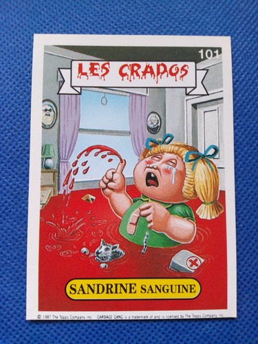 Les crados carte numéro - les, 101