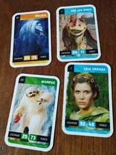 Lot De 4 CARTE STAR WARS SOLO 2018 - LECLERC - 