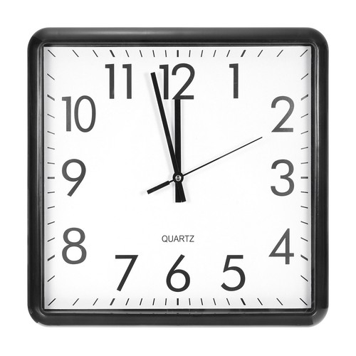 13x13 pouce mur - mur, horloge