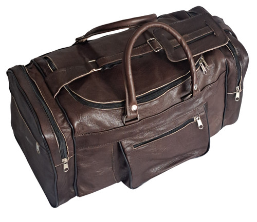 Sac sport cuir 39cm - de, en