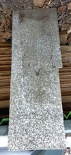 Plaque de marbre granit gris de 85 x 28 cm