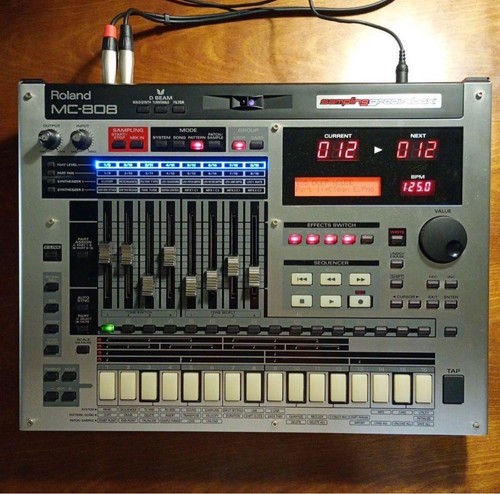 Roland 808 sampling - roland, mc-808
