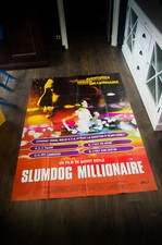 SLUMDOG MILLIONAIRE Danny Boyle French Grande Vintage Movie Poster Original 2008
