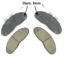 Jeu de 4 plaquettes de Frein