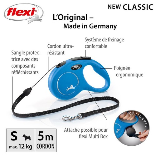 Laisse enrouleur flexi new - laisse,