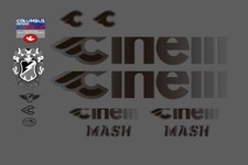 Ensemble d'autocollants noirs