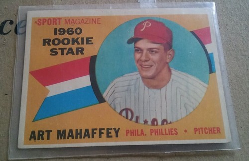 000 1960 rookie star card - rookie, art