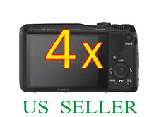 4x Sony CyberShot DSC-HX20V Clear LCD Screen Protector Guard Film