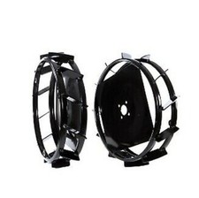 Paire De Roues Métalliques