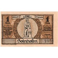 Allemagne, Solnhofen, 1 Mark, 1921-07-01, SPL
